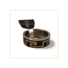Anillo Acero Diseño griego